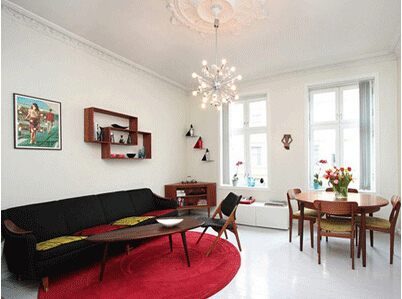 客厅明亮主家运旺盛五行配色提升家庭运势