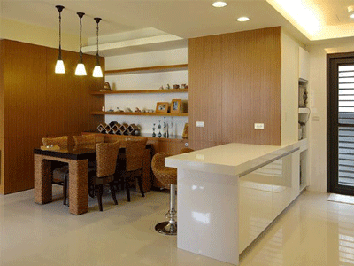 餐桌形状影响餐厅布局打造家居好风水